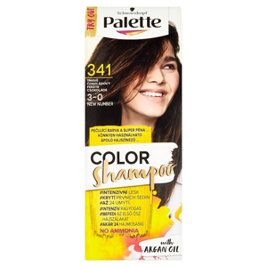 
				Palette Schwarzkopf  Color Shampoo barva na vlasy Tmavě čokoládový 341 (3-0)
		