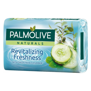 Palmolive Palmolive Naturals Revitalizing Freshness Green tea & Cucumber, mýdlo s výtažkem ze zeleného čaje a okurek 90 g