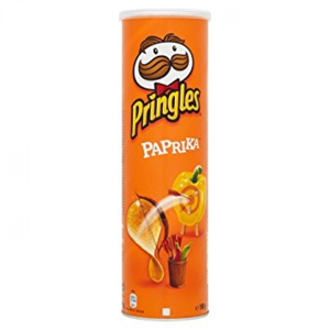 
				Pringles Paprika 165g
		
