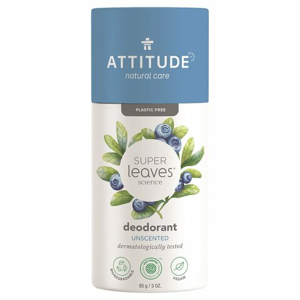 Přírodní tuhý deodorant ATTITUDE Super leaves - bez vůně 85 g
