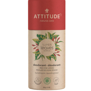 Přírodní tuhý deodorant ATTITUDE Super leaves - červené vinné listy 85g