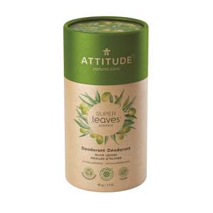 Přírodní tuhý deodorant ATTITUDE Super leaves - olivové listy 85 g