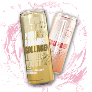 PRO!BRANDS – Collagen Energy drink 330ml Limonáda 330ml Limonáda
