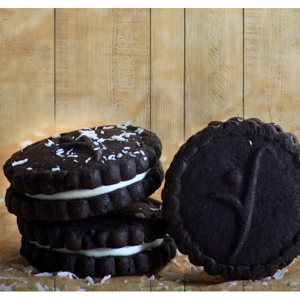 Proteinové kakaové sušenky s vanilkovou náplní Express Diet 18 g