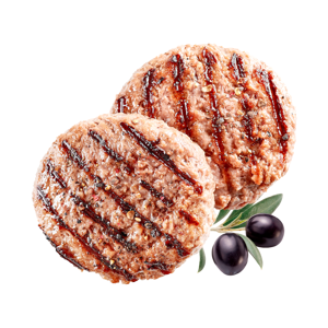 Proteinový Mediterran burger s olivami Express Diet 80 g, vegan