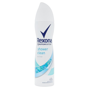 
				Rexona Motionsense Shower Clean Dry&Fresh antiperspirant sprej 150 ml
		