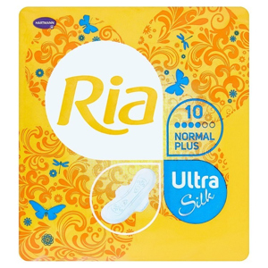 
				Ria Ultra Normal plus ultratenké dámské vložky s křidélky 10ks/bal.
		