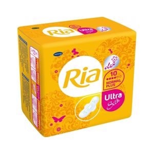 
				Ria Ultra Normal plus ultratenké dámské vložky s křidélky a jemnou vůní 10ks/bal.
		