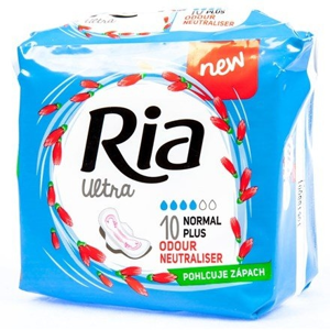 
				Ria Ultra Normal Plus ultratenké hygienické vložky, 9ks
		