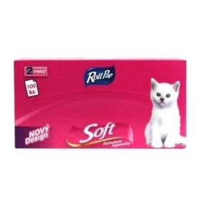
				Roll Pap Soft papírové kapesníčky Kočička 2-vrstvé 100 ks
		
