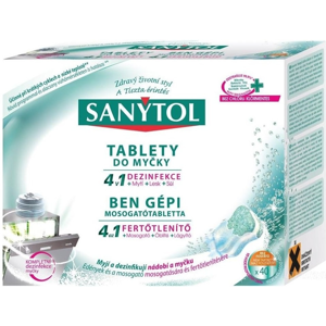 
				Sanytol 4v1 tablety do myčky 40 ks
		