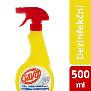 
				Savo Univerzální dezinfekční sprej 500 ml
		