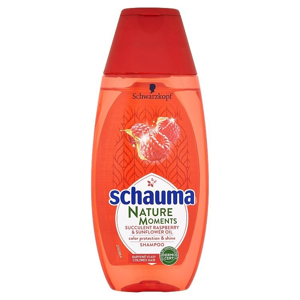 
				Schauma Nature Moments šťavnatá malina a slunečnicový olej šampon pro ochranu barvy a lesk 250 ml
		