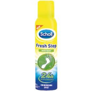 
				Scholl fresh step deodorant sprej  150 ml
		