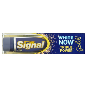 
				Signal White now gold zubní pasta 50 ml
		