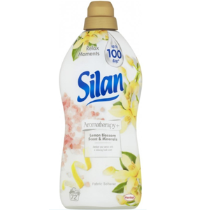 Silan Lemon Blossom Scent & Minerals aviváž, 72 praní, 1,8 l