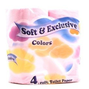 
				Soft Exclusive Toaletní papír Soft exclusive růžový 4ks 2vrstvý
		