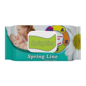 
				Spring Line Dětské vlhčené ubrousky s komplexem 5 vitamínů   72ks
		