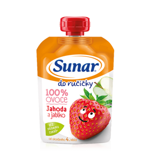 Sunar - Do ručičky jahoda a jablko
