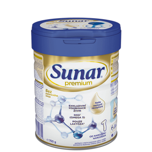 Sunar Premium 1 - 700g - od 1.měsíce do 6. měsíce