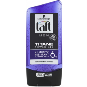 Taft Men Titane Power Gel gel na vlasy, 150 ml