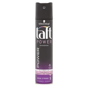 Taft Power Cashmere, lak na vlasy mega silná fixace, síla fixace 5, 250 ml