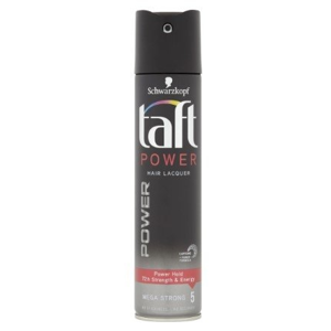 
				Taft Power, lak na vlasy mega silná fixace, síla fixace 5, 250 ml
		