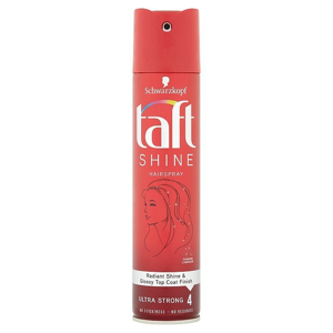 
				Taft Shine lak na vlasy ultra silná fixace  250 ml
		