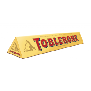 Toblerone mléčná čokoláda s medovo-mandlovým nugátem 100 g