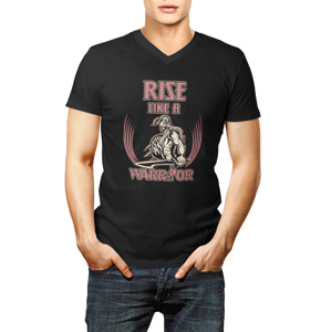 Tričko Rise like a Warrior barevné XXL XXL