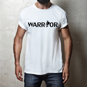 Tričko Warrior bílé XL XL