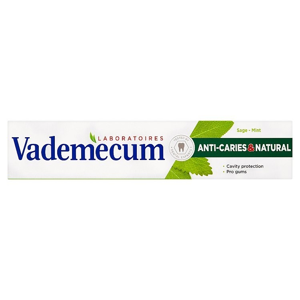 
				Vademecum Anti Caries & Naturel Zubní pasta  75 ml
		