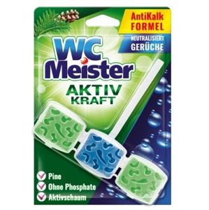 WC Meister Aktiv Kraft vůně lesa WC blok, 45 g
