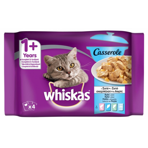 
				Whiskas Casserole rybí výběr v želé kapsička pro kočky 4x85 g
		