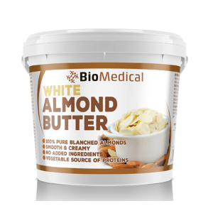 White Almond Butter - máslo z loupaných mandlí Natural 1kg