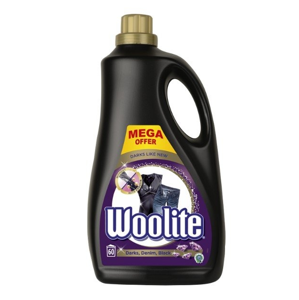 Woolite Darks Denim Black prací gel, 3,6 l, 60 praní
