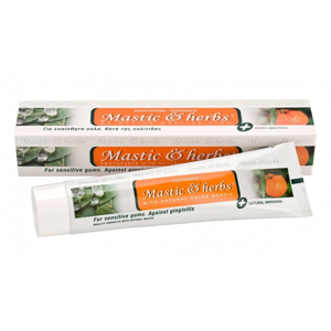 Zubní pasta s mastichovým olejem Příchuť: Mandarinka